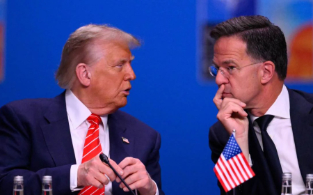 TRUMP APRESENTA UMA ÚNICA FOTOGRAFIA NAS VÉSPERAS DE UMA CIMEIRA