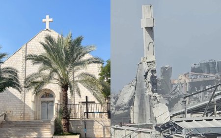 PAPA LEÃO XIV CLAMA POR CESSAR-FOGO EM GAZA APÓS ATAQUE À IGREJA CATÓLICA