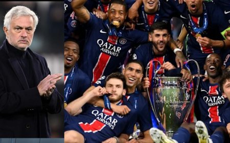 JOSÉ MOURINHO DIZ QUE PSG SUPEROU TUDO E TODOS