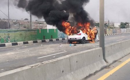 VANDALIZAÇÃO DE BENS MARCA PRIMEIRO DIA DA PARALISAÇÃO DOS TAXISTAS EM LUANDA