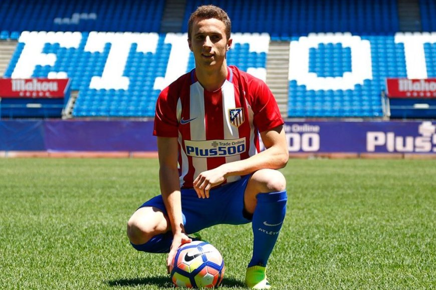 2016–2018 REPRESENTA O ATLÉTICO DE MADRID (CONTRATADO, MAS SEM JOGOS OFICIAIS)