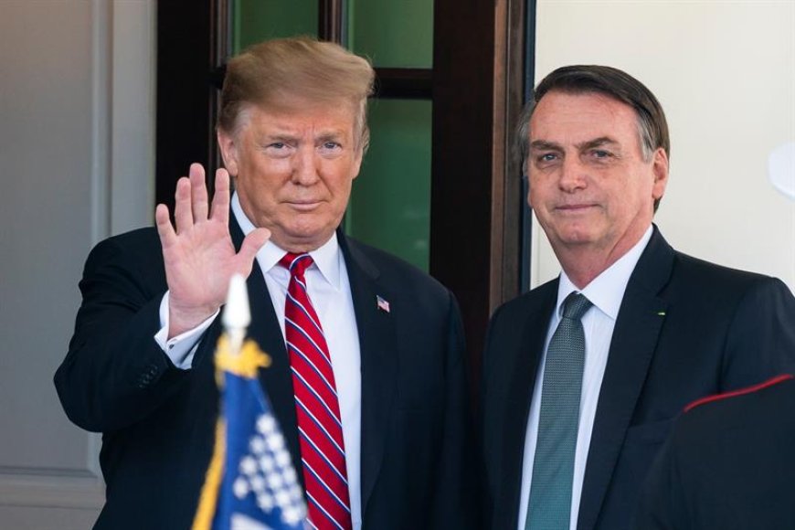 TRUMP DEFENDE EX-PRESIDENTE BOLSONARO E ATACA JUSTIÇA BRASILEIRA