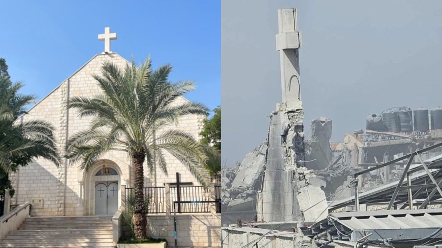 PAPA LEÃO XIV CLAMA POR CESSAR-FOGO EM GAZA APÓS ATAQUE À IGREJA CATÓLICA