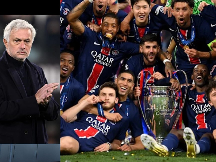 JOSÉ MOURINHO DIZ QUE PSG SUPEROU TUDO E TODOS