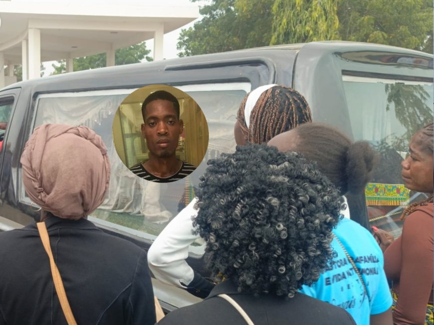 FOI A ENTERRAR O SEGURANÇA MORTO À FACADA SUPOSTAMENTE PELO PATRÃO
