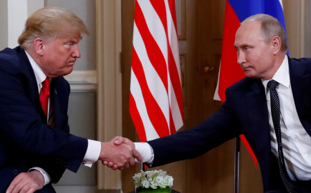 ENCONTRO ENTRE TRUMP E PUTIN MARCADO PARA 15 DE AGOSTO