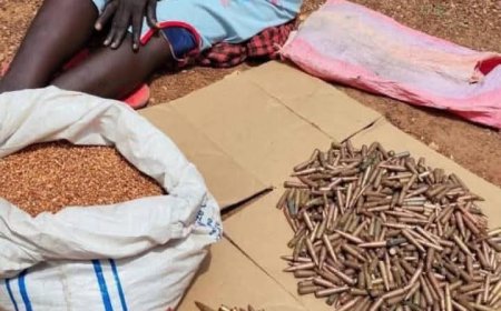 CIDADÃ DO SUDÃO DO SUL DETIDA NA POSSE DE MUNIÇÕES SUSPEITA DE CONTRABANDO EM GRANDE ESCALA