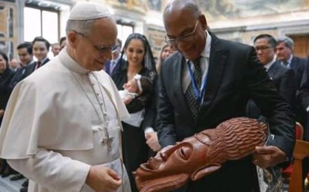 PRESIDENTE DA UNITA PARTICIPA DA AUDIÊNCIA CONCEDIDA PELO  PAPA AOS POLÍTICOS E LEGISLADORES CATÓLICOS