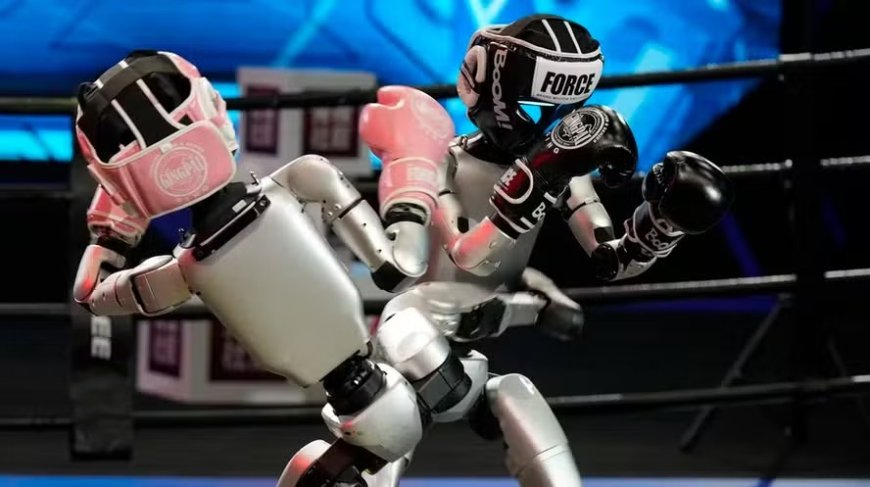 CHINA: ROBÔS LUTAM BOXE E JOGAM PARTIDAS DE ESTRATÉGIA
