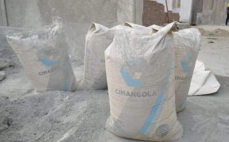DESMANTELADO ESTALEIRO ONDE ENSACAVAM GRANDES QUANTIDADES DE CIMENTO SUPOSTAMENTE DESVIADOS DA CIMANGOLA