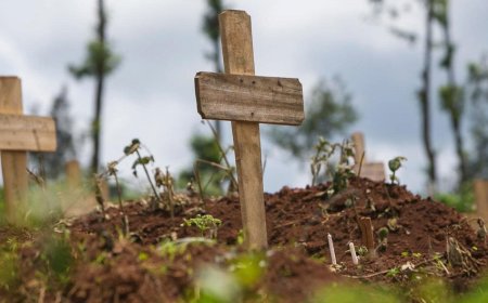 NO CONGO: MERCADO OPERA DENTRO DE CEMITÉRIO