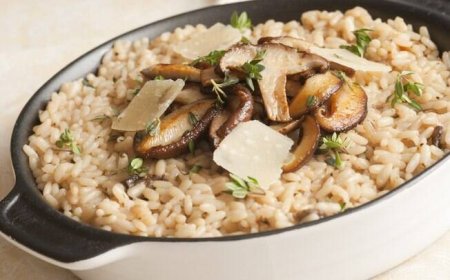 RISOTTO DE COGUMELOS