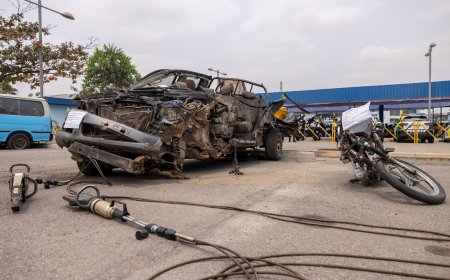 ACIDENTES DE VIAÇÃO:  SEGUNDA MAIOR CAUSA DE MORTES EM ANGOLA