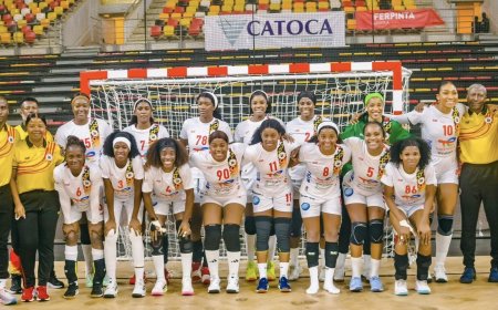 ANGOLA VENCE CONGO NA ABERTURA DO TORNEIO INTERNACIONAL DE ANDEBOL