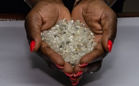 CERCA DE 90% DOS DIAMANTES ANGOLANOS JÁ SÃO RASTREÁVEIS