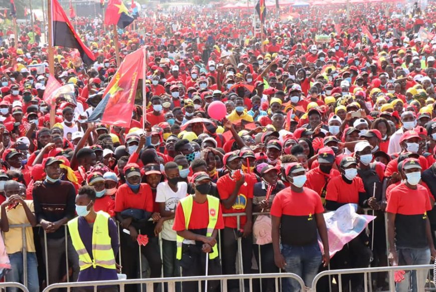 MILITANTES DO MPLA REALIZAM MARCHA EM APOIO À LIDERANÇA DO PARTIDO