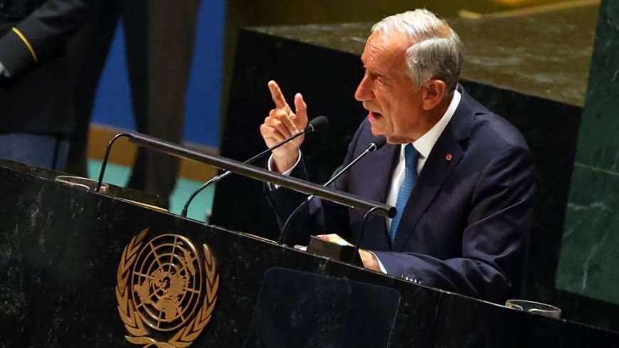 PRESIDENTE DE PORTUGAL  VÊ TRUMP "MUITO RADICAL" NO DISCURSO, MAS "MAIS SUAVE" NA PRÁTICA EM RELAÇÃO À ONU