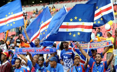 CABO VERDE CHEGA AO MUNDIAL PELA PRIMEIRA VEZ