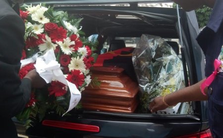 CIDADÃOS EM LUANDA PRESTAM TRIBUTO AO EMPRESÁRIO E SUBCOMISSÁRIO SANTOS BIKUKU