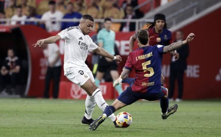 COM 12 JOGOS E 15 GOLOS NA TEMPORADA MBAPPÉ PROCURA A PRIMEIRA VITÓRIA CONTRA O BARCELONA