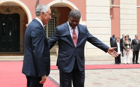 PRESIDENTE PORTUGUÊS CHEGA A ANGOLA NO ÂMBITO DAS FESTIVIDADES DOS 50 ANOS DA DIPANDA
