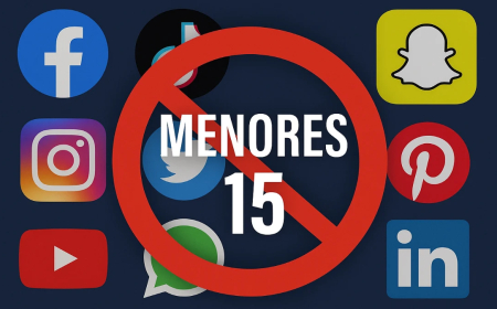 ACESSO ÀS REDES SOCIAIS PROIBIDO A MENORES DE 15 ANOS