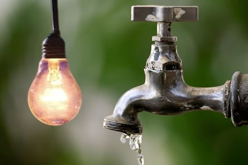 NOVAS TARIFAS DE ÁGUA E ENERGIA ELÉCTRICA ENTRAM EM VIGOR A PARTIR DE JUNHO