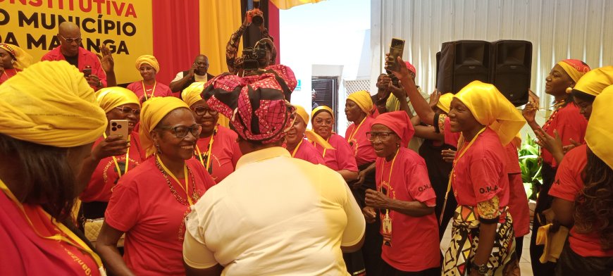 COMITÉ MUNICÍPAL DA MAIANGA ELEGE NOVA SECRETÁRIA DA OMA