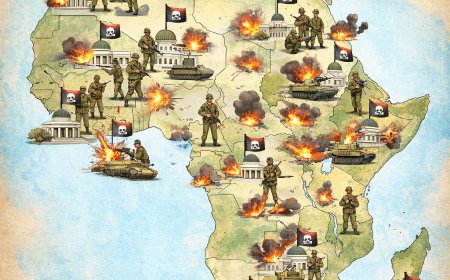 ÁFRICA E OS SEUS GOLPES