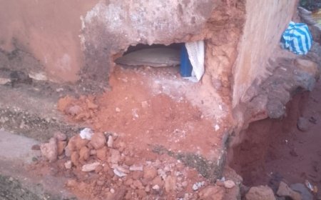 MARGINAIS PERFURAM PAREDES PARA ASSALTAR RESIDÊNCIAS NA LUNDA-NORTE