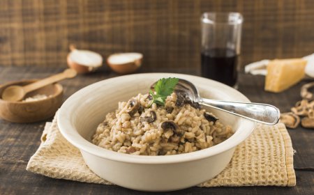 RISOTTO DE COGUMELOS