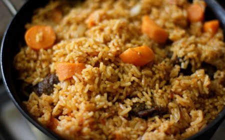 ARROZ JOLLOF (ÁFRICA OCIDENTAL – NIGÉRIA/GANA)