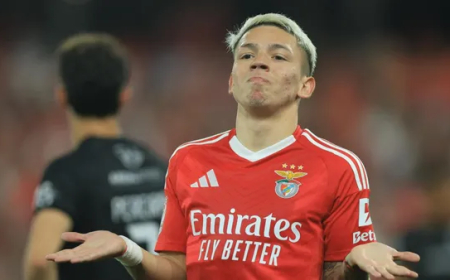 UEFA AFASTA PREVENTIVAMENTE JOGADOR DO BENFICA ENVOLVIDO EM ALEGADO  RACISMO CONTRA VINÍCIUS JÚNIOR