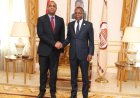 ADÃO DE ALMEIDA RECEBE EM AUDIÊNCIA ÓSCAR LEÓN GONZÁLEZ PARA REFORÇO DA COOPERAÇÃO ENTRE ANGOLA E CUBA