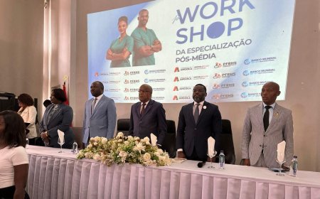 MINISTÉRIO DA SAÚDE REALIZA 1.º WORKSHOP DA ESPECIALIZAÇÃO PÓS-MÉDIA EM LUANDA