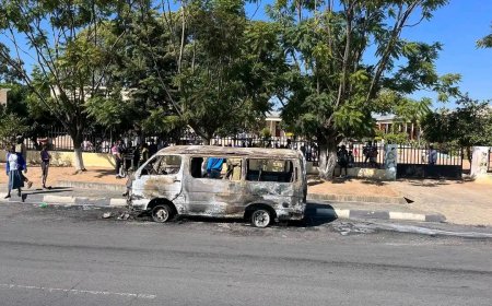 TÁXI PEGA FOGO NA DESCIDA PARA O GOLF 2 E PROVOCA PÂNICO ENTRE OS PASSAGEIROS