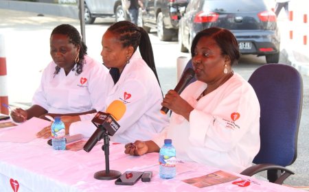 “CEGUEIRA SILENCIOSA” LEVA HOSPITAL JOSINA MACHEL A ALERTAR POPULAÇÃO EM PALESTRA E RASTREIO OCULAR