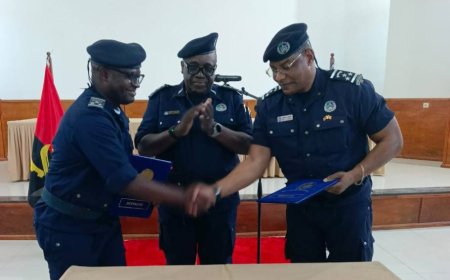 NOVO CHEFE DO DIIP EM BENGUELA ASSUME COM FOCO NO REFORÇO AO COMBATE À CRIMINALIDADE