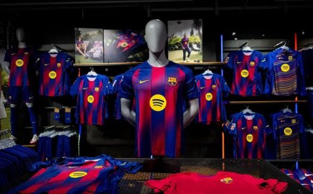 IMPÉRIO DAS CAMISOLAS: FC BARCELONA LIDERA RECEITAS E CONFIRMA FORÇA DO MARKETING NO FUTEBOL MODERNO