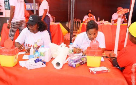 OMA MAIANGA REALIZA FEIRA DA SAÚDE NA VILA DO GAMEK