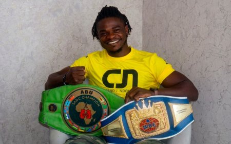 CRISTIANO NDOMBASSY CRITICA FALTA DE APOIO AO BOXE E APELA MAIOR INVESTIMENTO NO DESPORTO EM ANGOLA