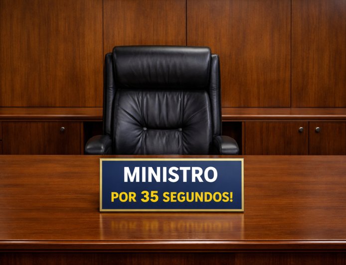 MINISTRO POR 35 SEGUNDOS