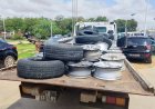 DIIP APREENDE MAIS DE 80 JANTES E 31 PNEUS NO KILAMBA APÓS DENÚNCIAS DE MORADORES