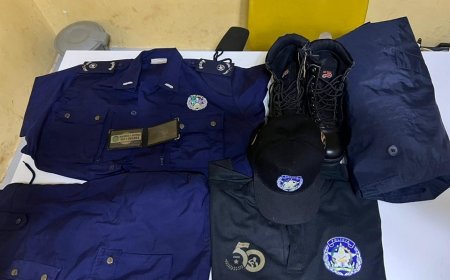 FALSO SUBCOMISSÁRIO DA POLÍCIA NACIONAL DETIDO NO CALUMBO