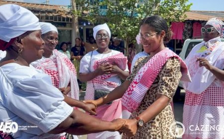 MERCADO ASA BRANCA HOMENAGEIA ADMINISTRADORA DO CAZENGA NO ÂMBITO DO MARÇO MULHER