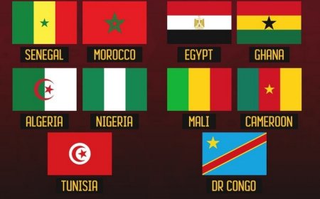 ÁFRICA ESCREVE NOVA PÁGINA HISTÓRICA COM 10 SELEÇÕES QUALIFICADAS PARA O MUNDIAL FIFA 2026