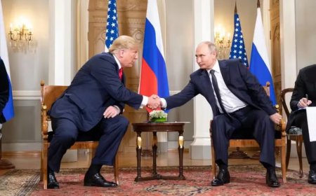 ENCONTRO ENTRE TRUMP E PUTIN MARCADO PARA 15 DE AGOSTO
