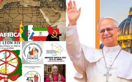 VIAGEM APOSTÓLICA DE PAPA LEÃO XIV PERCORRE ARGÉLIA, CAMARÕES, ANGOLA E GUINÉ EQUATORIAL