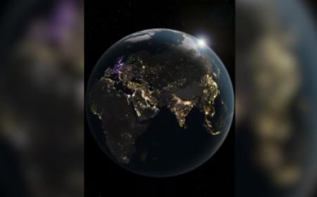 ESTUDO MOSTRA QUE TERRA ESTÁ CADA VEZ MAIS BRILHANTE