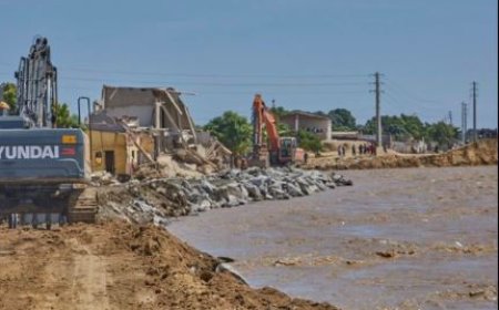 GOVERNO ANUNCIA CONSTRUÇÃO DE HABITAÇÕES SOCIAIS PARA VÍTIMAS DAS CHEIAS NO RIO CAVACO EM BENGUELA